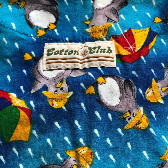 Cotton Club penguin small scrub top - Picture 4 of 4